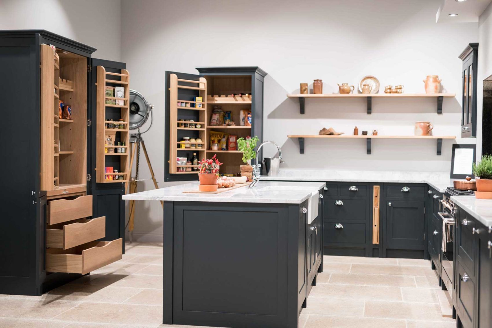 Bespoke kitchen storage solutions