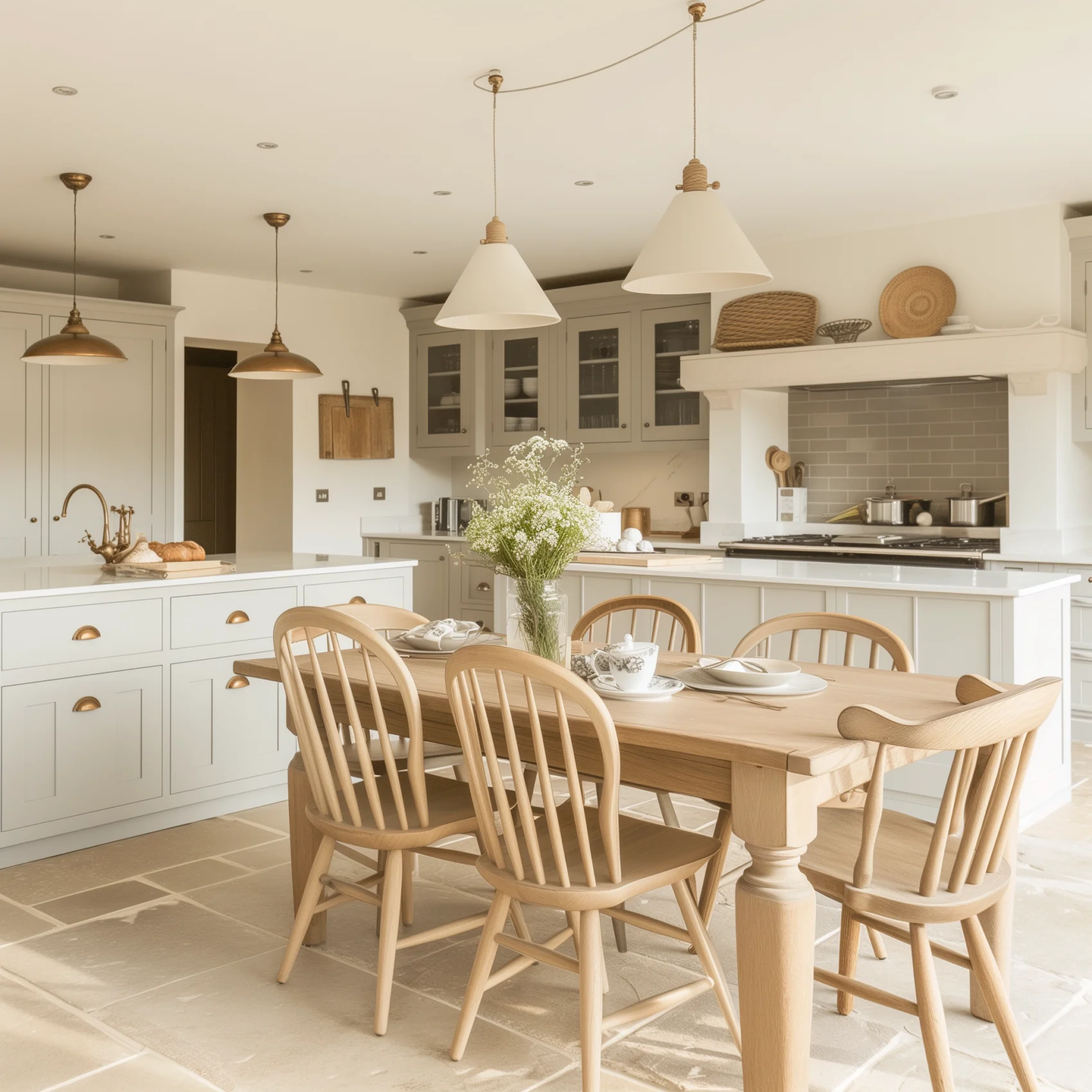 handmade wooden kitchen